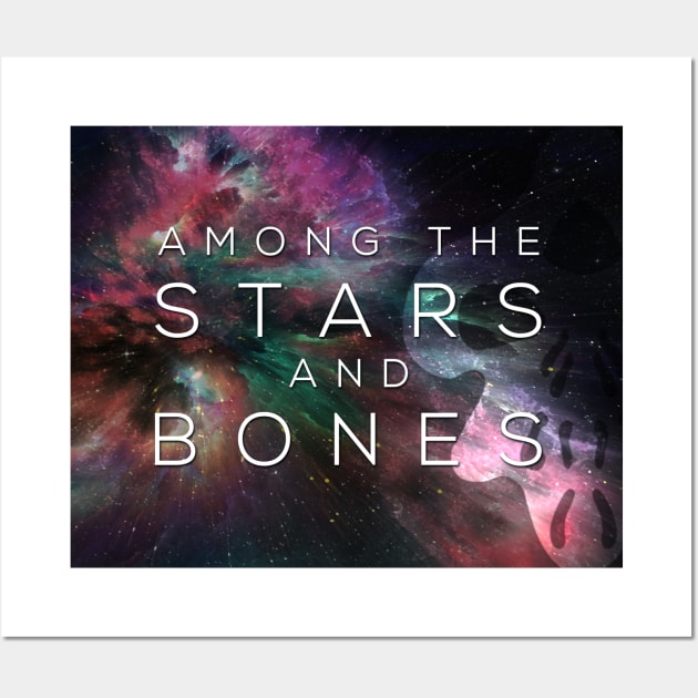 Among the Stars and Bones Banner 2 image Wall Art by amongstarsbones